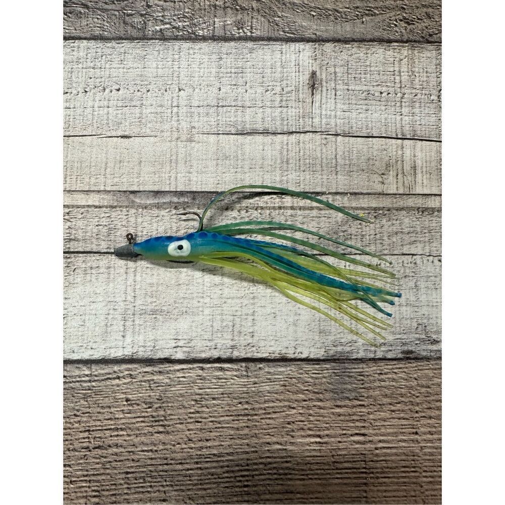 Vintage Squid Fishing Tuna Saltwater Bait Lure